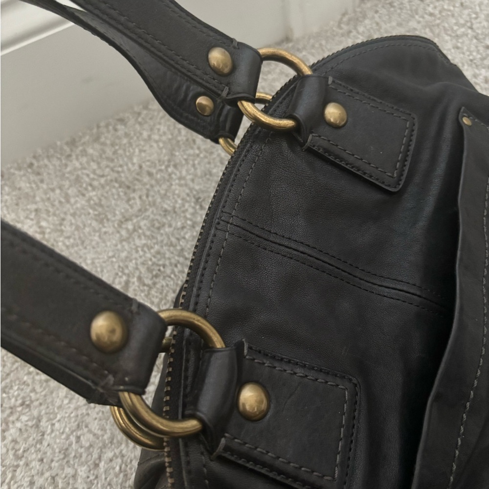 Legacy 65th Anniversary Leather Luci Dome Satchel - Picture 11 of 14